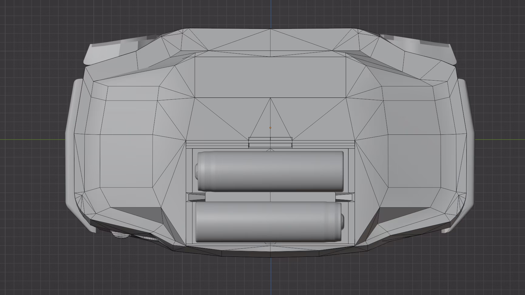 Wireframe face arrière